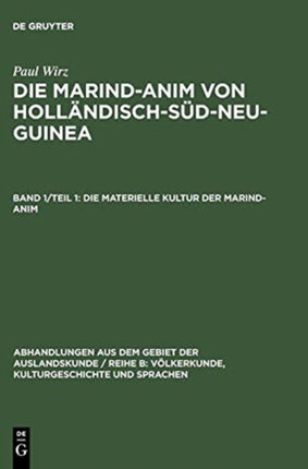 Die materielle Kultur der Marind-anim