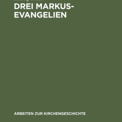 Drei Markus-Evangelien