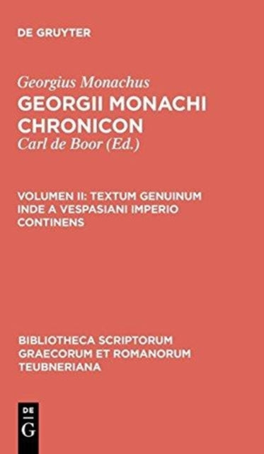 Textum Genuinum Inde a Vespasiani Imperio