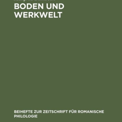 Boden und Werkwelt
