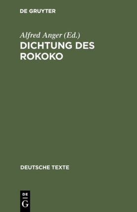 Dichtung des Rokoko