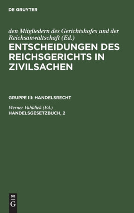Handelsgesetzbuch, 2