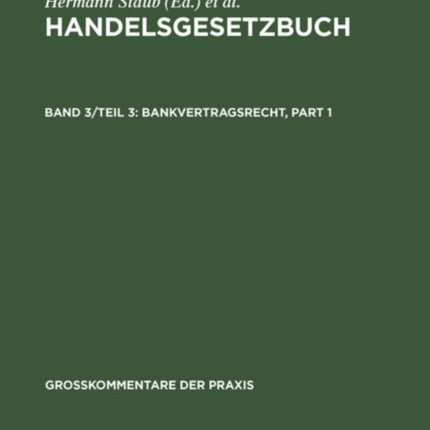 Bankvertragsrecht