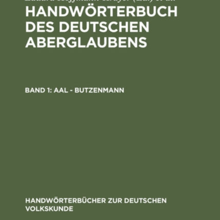 Aal - Butzenmann