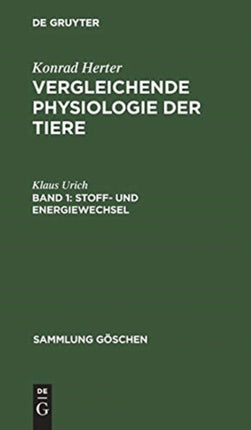 Stoff- und Energiewechsel