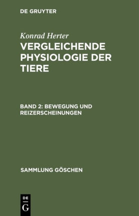 Bewegung und Reizerscheinungen