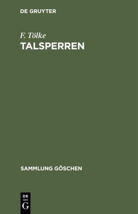 Talsperren
