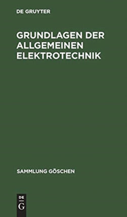 Grundlagen der allgemeinen Elektrotechnik