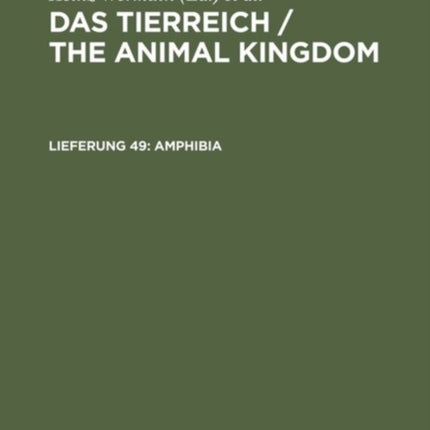 Amphibia: Anura II. Engystomatidae