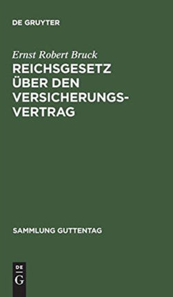 Reichsgesetz über den Versicherungsvertrag