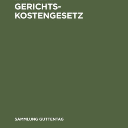 Gerichtskostengesetz