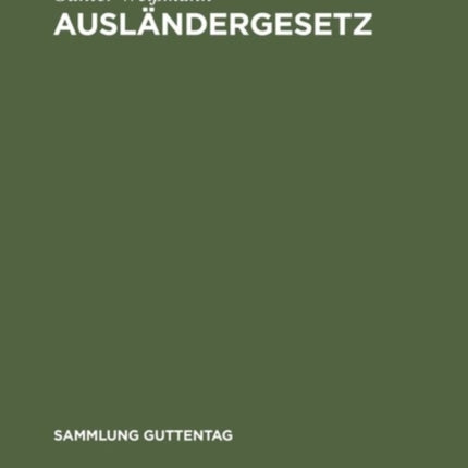 Ausländergesetz