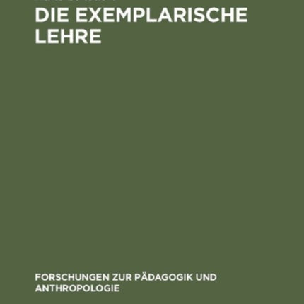 Die exemplarische Lehre