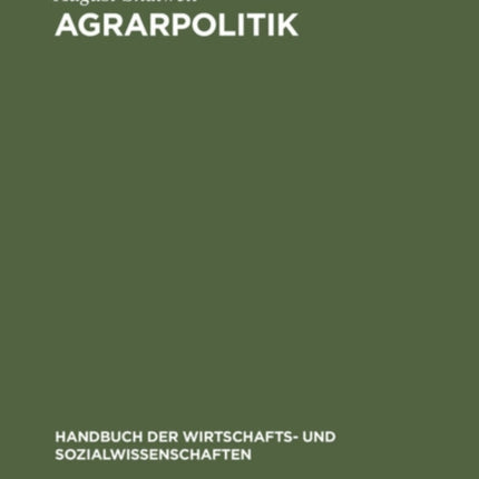 Agrarpolitik