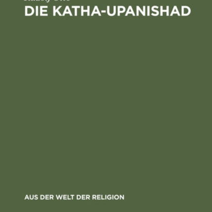 Die Katha-Upanishad