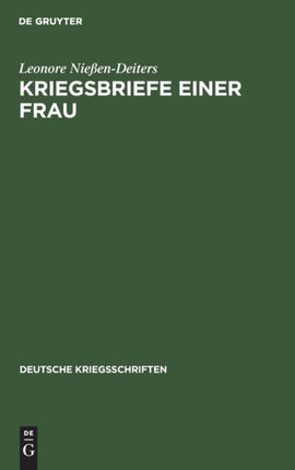 Kriegsbriefe Einer Frau