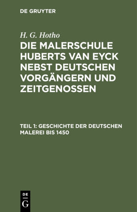 Geschichte der deutschen Malerei bis 1450