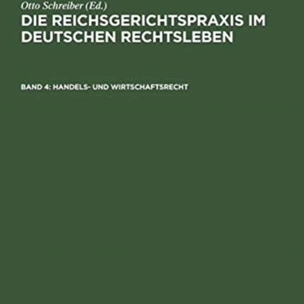 Handels- und Wirtschaftsrecht