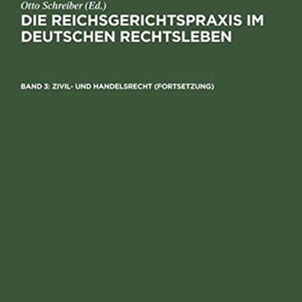Zivil- und Handelsrecht (Fortsetzung)