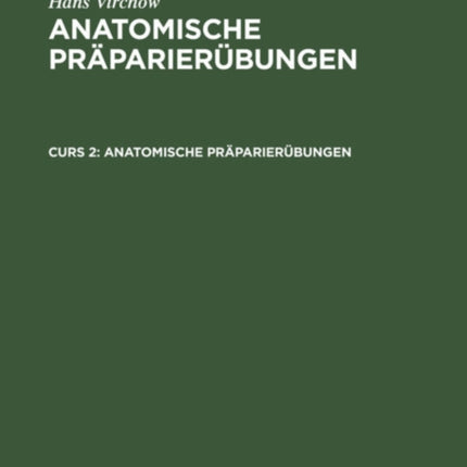 Anatomische Präparierübungen