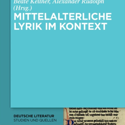 Mittelalterliche Lyrik Im Kontext