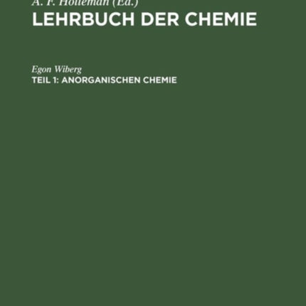 Anorganischen Chemie