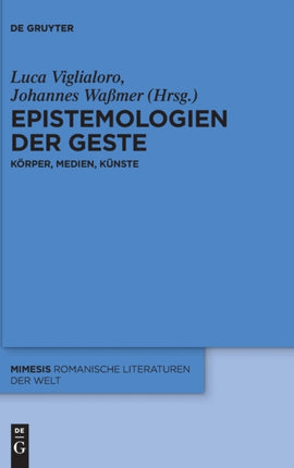 Epistemologien der Geste