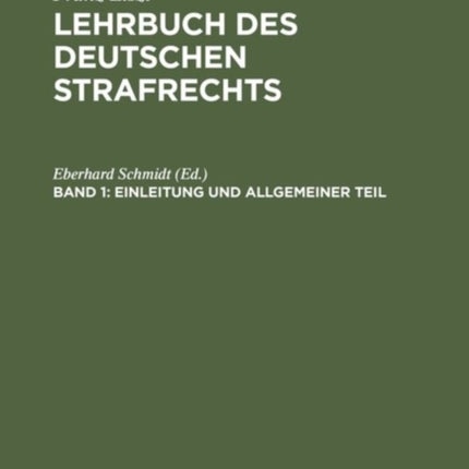 Einleitung und Allgemeiner Teil