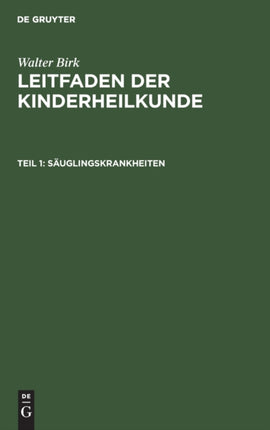 Säuglingskrankheiten