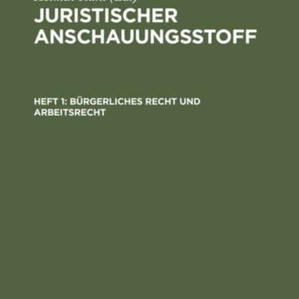 Bürgerliches Recht Und Arbeitsrecht
