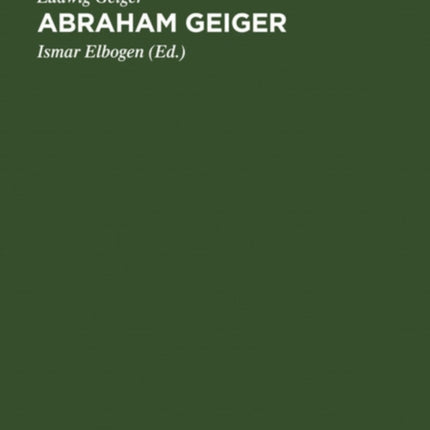 Abraham Geiger