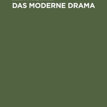 Das Moderne Drama
