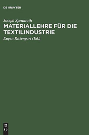 Materiallehre für die Textilindustrie