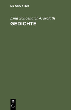 Gedichte