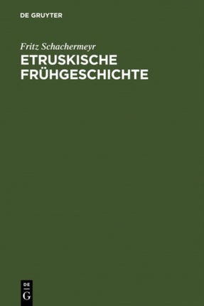 Etruskische Frühgeschichte