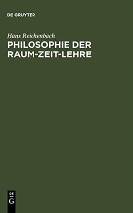 Philosophie Der Raum-Zeit-Lehre