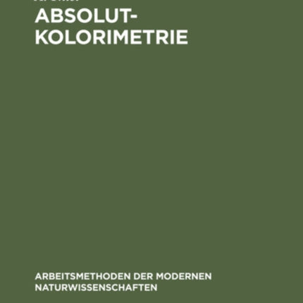 Absolutkolorimetrie