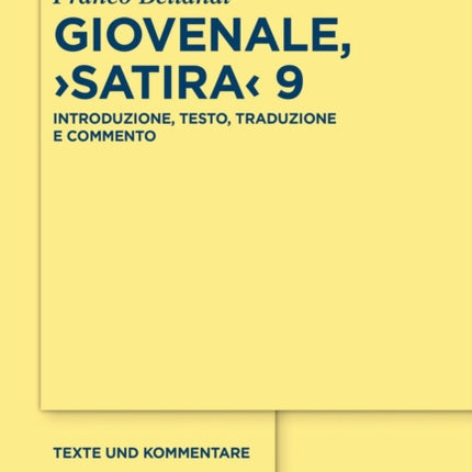 Giovenale, >Satira
