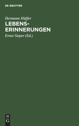 Lebenserinnerungen