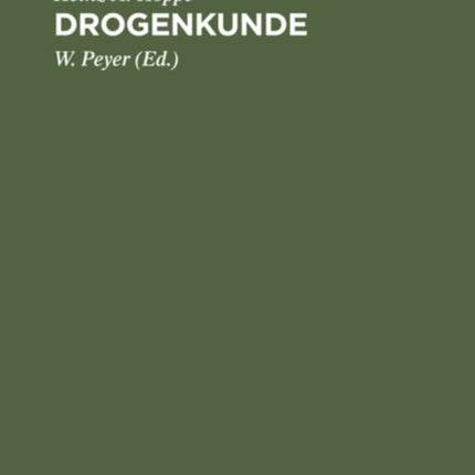 Drogenkunde