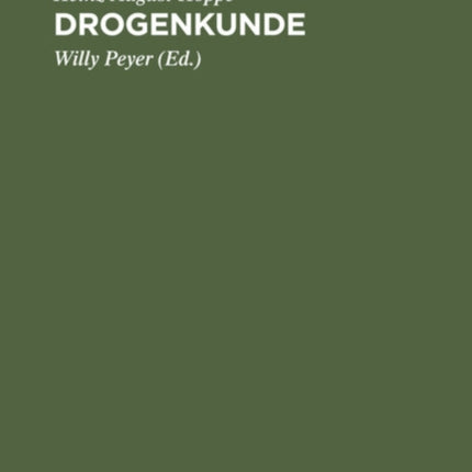 Drogenkunde
