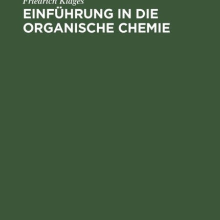 Einführung in die organische Chemie