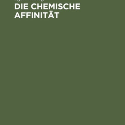 Die chemische Affinität