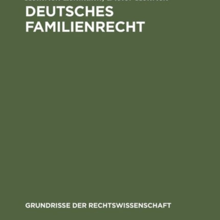 Deutsches Familienrecht
