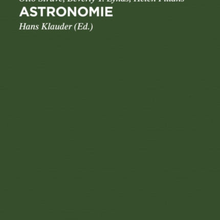 Astronomie: Einführung in Ihre Grundlagen