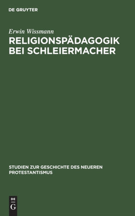 Religionspädagogik Bei Schleiermacher