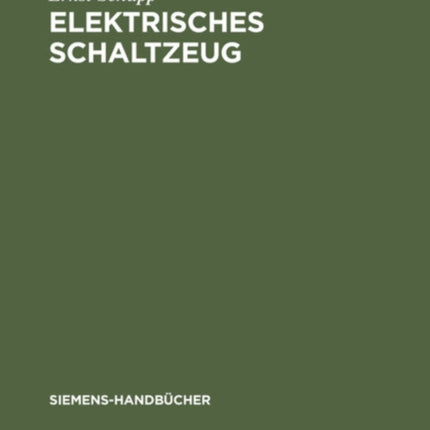 Elektrisches Schaltzeug
