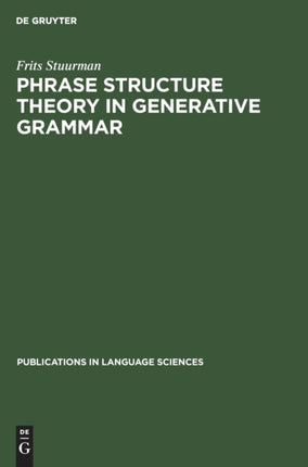 Phrase structure theory in generative grammar