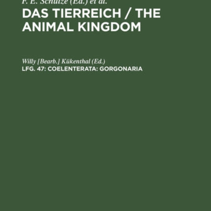 Coelenterata: Gorgonaria