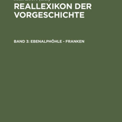 Ebenalphöhle - Franken